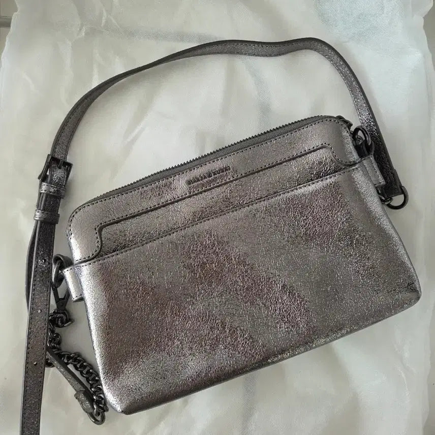 [BUNJANG] Maria Kurkki Crossbody Bag / 마리아꾸르끼 리얼가죽 크로스백