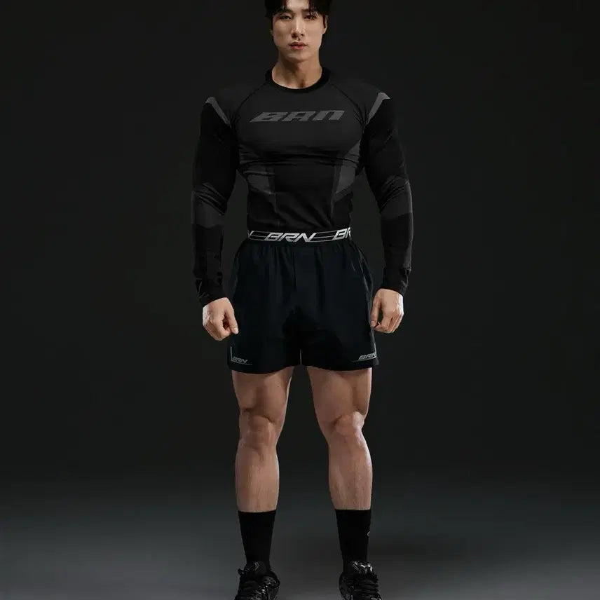 [BUNJANG] Born to Win Eclipse 2.0 Long Sleeve Black / 본투윈 이클립스 2.0 긴팔 Black (1,2사이즈)