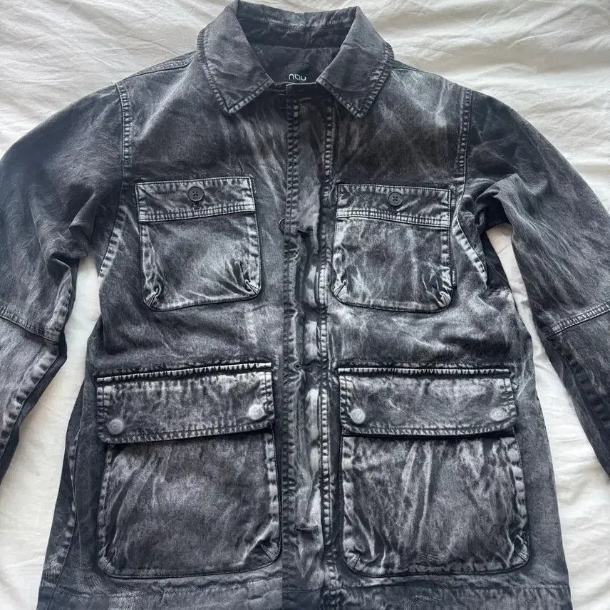 [BUNJANG] Nau Garment Dyed Washed Jacket / 나우 nau 가먼트 다잉 자켓 - 시리즈series 스타일