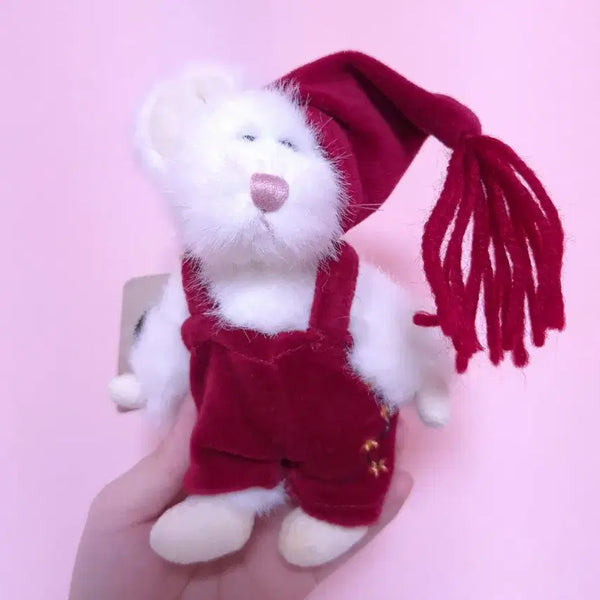 [BUNJANG] Boyds Bears Friends 'Santa Mouse' Vintage Plush / 빈티지 보이즈 베어 - 보이즈 베어 프렌즈 '산타 마우스'