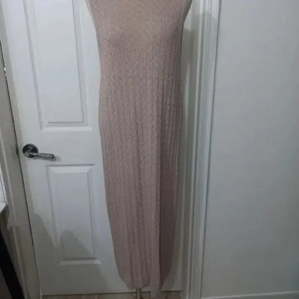 [BUNJANG] Layered Long Knit Top / 뒷트임 레이어드 롱니트