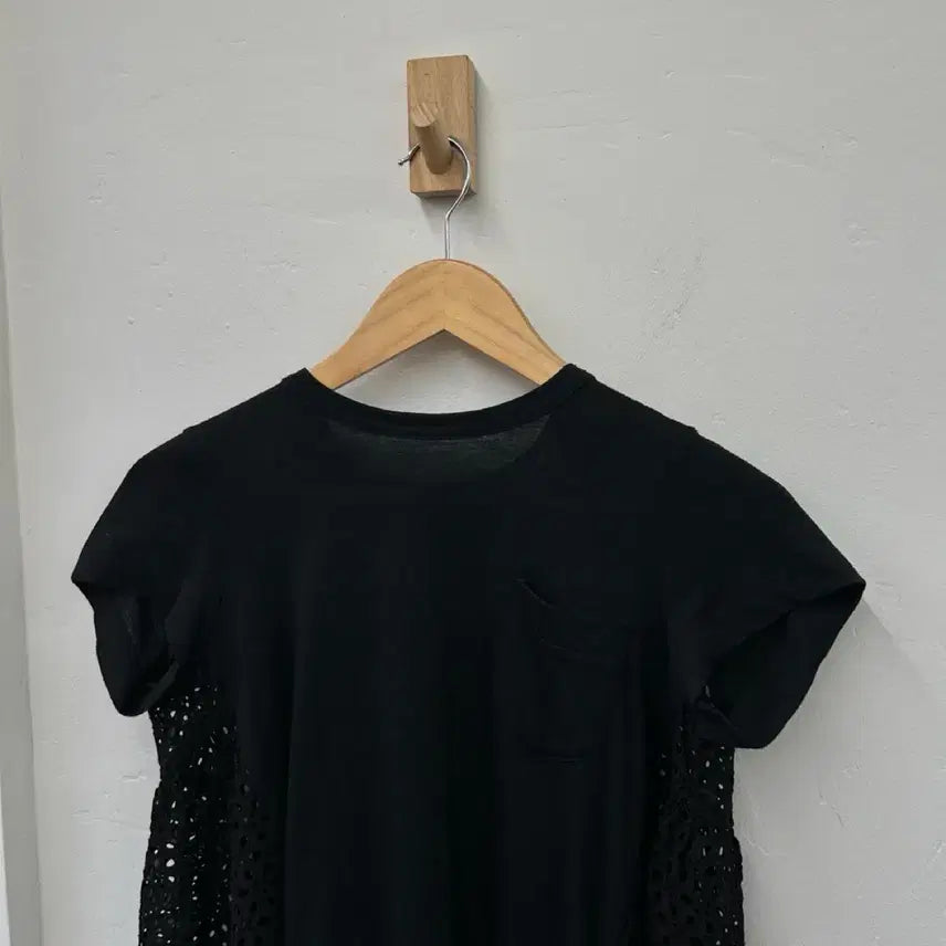 [BUNJANG] Sacai See-through Layered T-shirt / 16655 - 사카이 시스루 레이어드 티셔츠