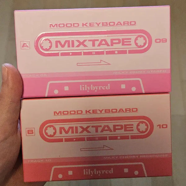 [BUNJANG] Lilybyred Mood Keyboard 09 10 Eye Shadow Palette / 릴리바이레드 무드키보드 09 10 밀키베리 스테레오 밀키체리 레코딩