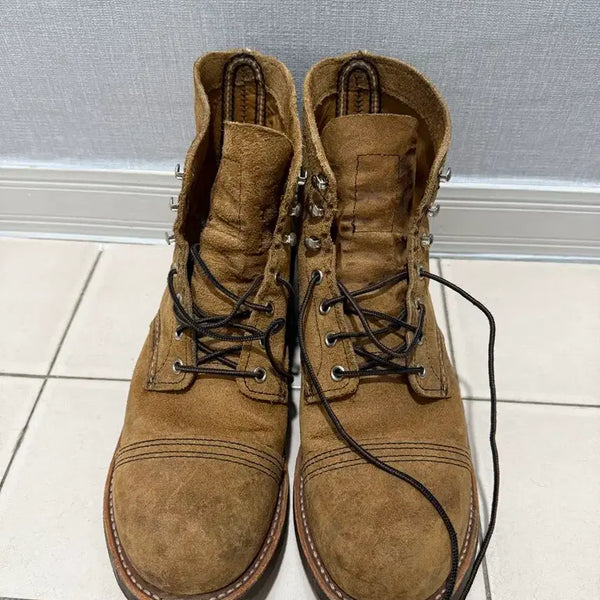 [BUNJANG] Red Wing 8083 Iron Ranger Roughout Suede Boots / 레드윙 8083 아이언 레인저 275mm