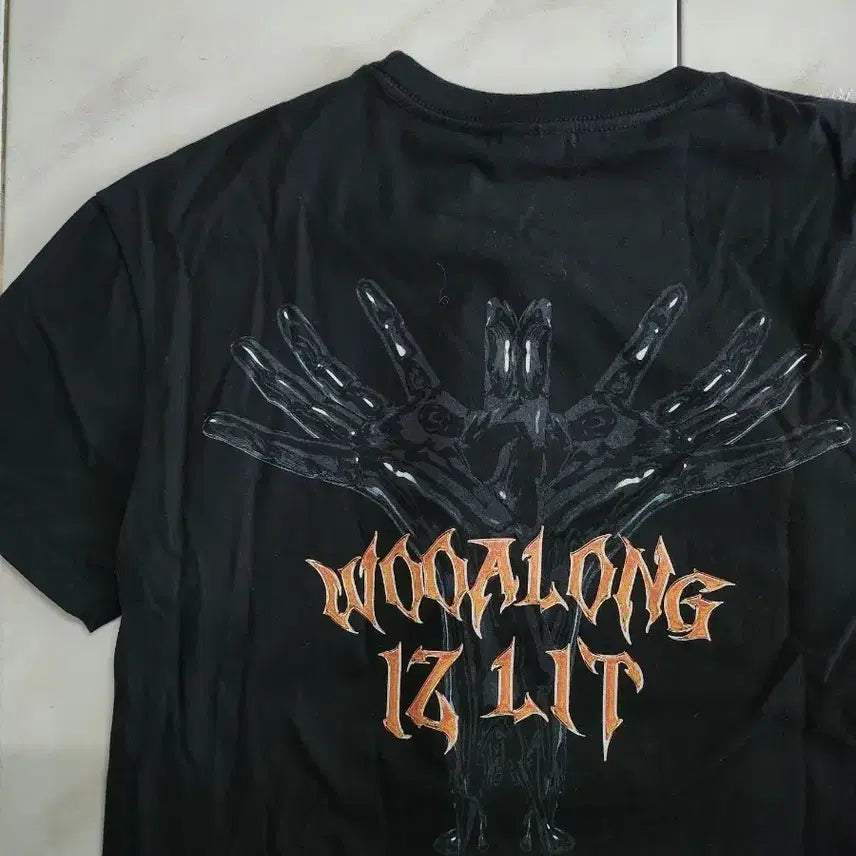 [BUNJANG] Wooralong Short Sleeve T-Shirt / 우알롱 반팔 티셔츠