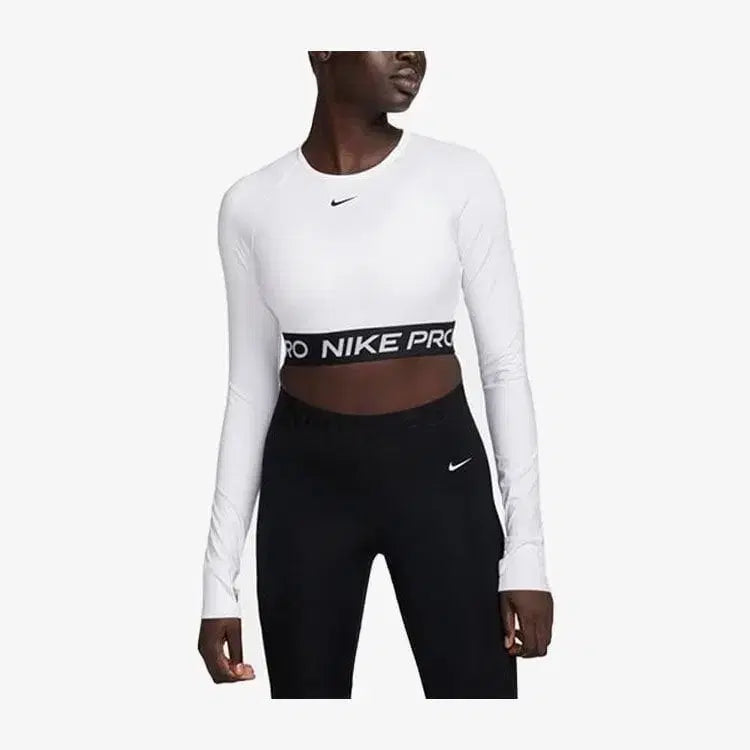 [BUNJANG] Nike Women's Dri-FIT Cropped Long Sleeve Top / 나이키 여성 드라이핏 크롭 긴팔 탑 S,M,L 각 새제품