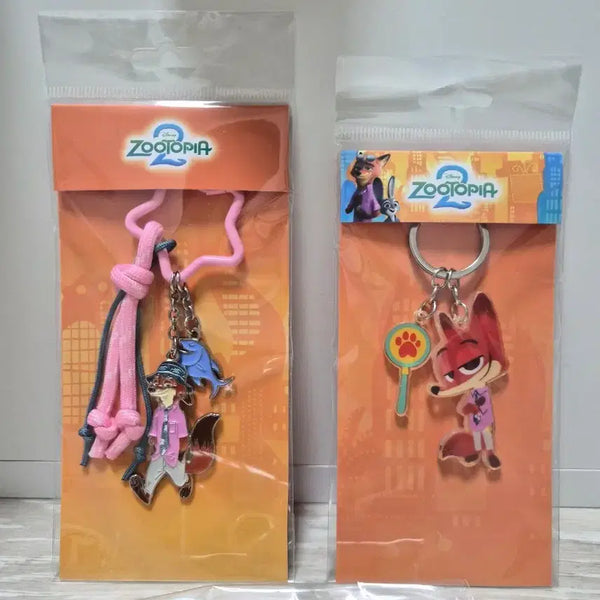[BUNJANG] Disney Zootopia Nick Bundle Set Keyring / 일괄)디즈니 주토피아2 닉 키링 판매