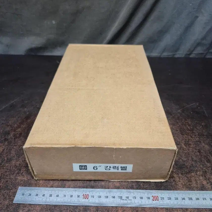 [BUNJANG] Shinkwang Electronics 6-Inch Powerful Bell Packaging Box / 1990년대 신광전자6인치 강력벨 포장 박스