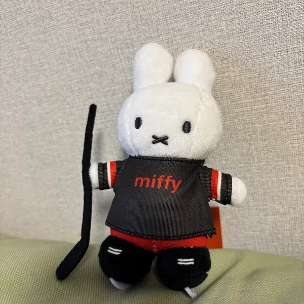 [BUNJANG] Winter Olympics Miffy Keyring / 동계올림픽 하키 미피 키링 (블랙)