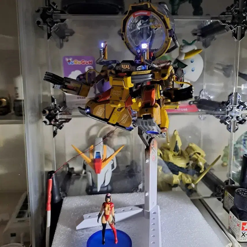 [BUNJANG] TL-800 Gundam Model Kit with Custom LED / 건담 프라모델 TL-800플도색,LED 개수작 팝니다