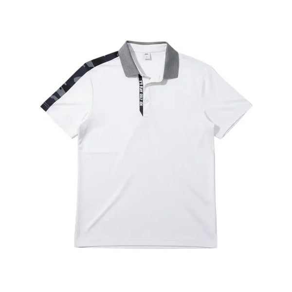 [BUNJANG] JDX Color-Block Functional Golf Polo Shirt (Men's 100) / 남성100/ JDX 배색 기능성 골프카라티