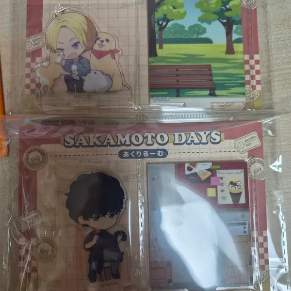 [BUNJANG] Sakamo-Days Asakura Shin & Sebana Yuki Acrylic Room Stand / 사카데이 사카모토데이즈 아사쿠라 신 세바나츠키 아크릴 룸 스탠드