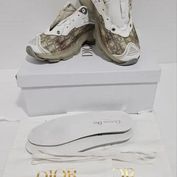 [BUNJANG] Dior Oblique Vibe Sneakers Size 37 (235) / 디올 오블리크 바이브 스니커즈 신발 T37 사이즈 (235)