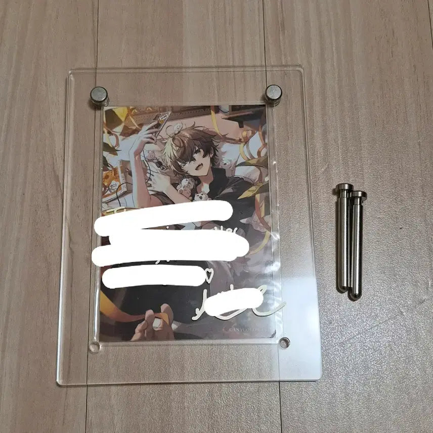 [BUNJANG] Nijisanji EN Noctyx Alban Knox 2023 Birthday Acrylic Plate / 니지산지 EN 녹틱스 알반 녹스 2023 생일 굿즈아크릴 플레이트