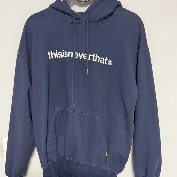 [BUNJANG] thisisneverthat Navy Hoodie M / 디스이즈네버댓 네이비 후드티 M