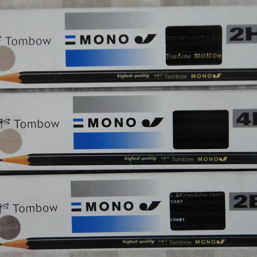 [BUNJANG] Tombow Mono J Pencils Bundle Set / 톰보우 모노J 연필 /새제품/3다스