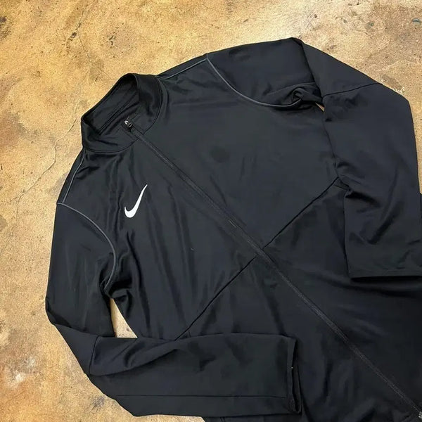 [BUNJANG] Nike Dri-FIT Black Full Zip Training Jacket / [정품/L] 나이키 드라이핏 블랙 집업 트레이닝 재킷