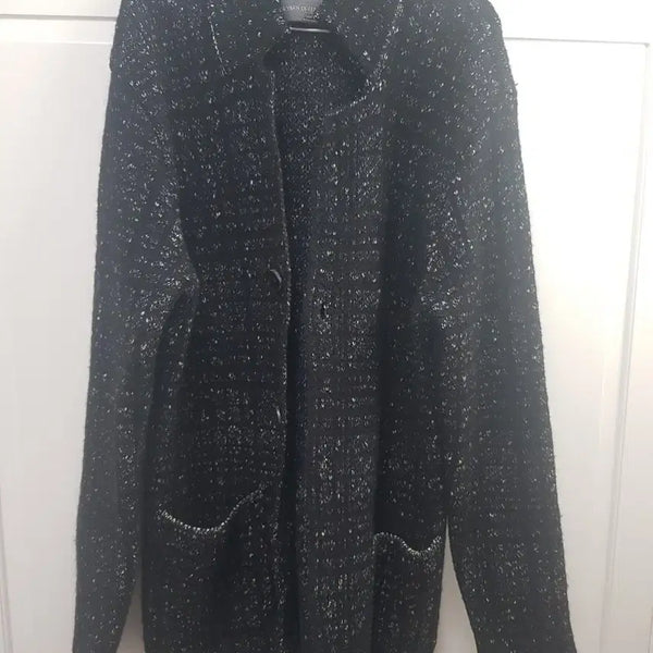 [BUNJANG] Serries Men's Long Knit Jacket / 시리즈 남성 롱 니트 자켓  95