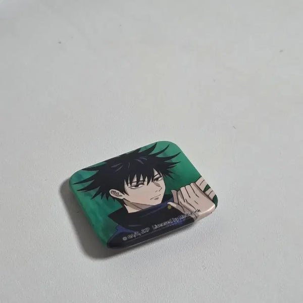 [BUNJANG] Jujutsu Kaisen Megumi Square Pin Badge / 주술회전 메구니 사각 핀뱃지