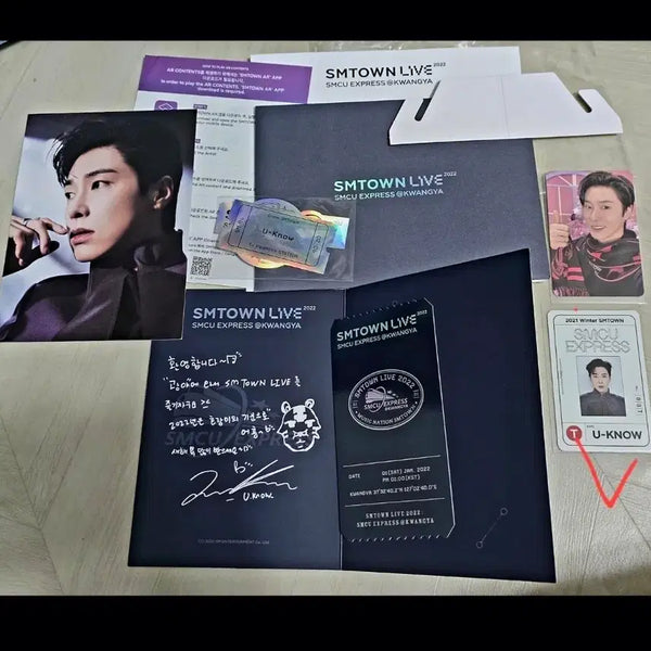 [BUNJANG] TVXQ! Yunho 2022 SMCU AR Ticket Set / 동방신기 유노윤호 2022 SMCU AR티켓