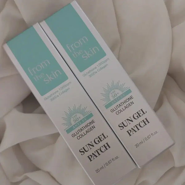[BUNJANG] From The Skin Glutathione Collagen Sun Gel Patch Set (2 pcs) - Sealed New Product / 프롬더스킨 글루타치온 콜라겐 선 젤 패치 2개 일괄 미개봉 새상품