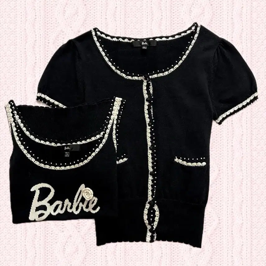 [BUNJANG] Babi Sleeveless Cardigan Set / 바비 나시 가디건 세트 로걀탑 공겜여주 고스로리 히메갸루