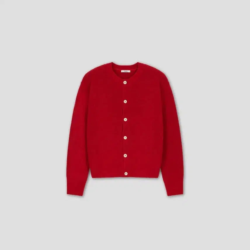 [BUNJANG] Tyle Mariniere Fine Wool Cardigan Red / [1] 타일레 MARINIERE FINE WOOL 가디건 레드