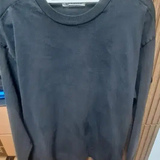 [BUNJANG] Stone Island Men's Black Sweatshirt / (정품) 스톤아일랜드 맨투맨