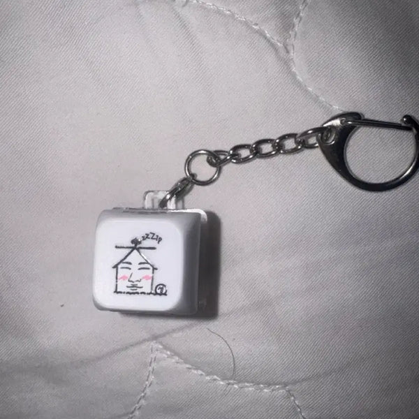 [BUNJANG] Jipdaeseong Keycap Keychain / 집대성 키캡키링