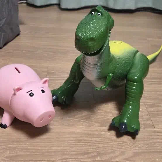 [BUNJANG] Toy Story Rex & Hamm Figure Set / 토이스토리 렉스&햄 세트