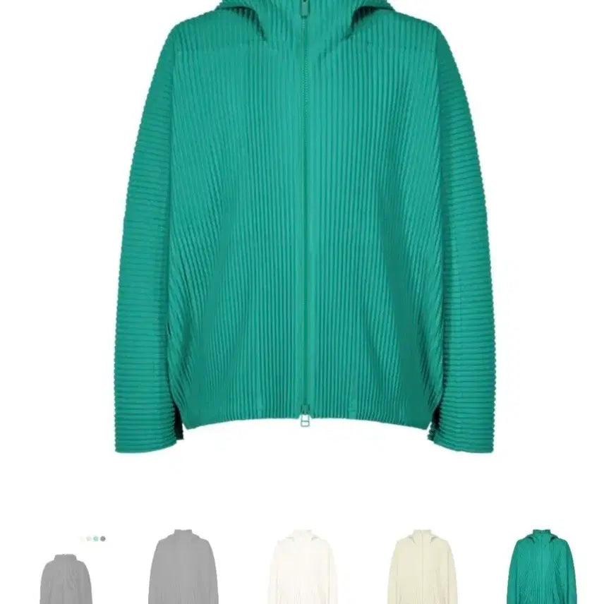 [BUNJANG] Issey Miyake Homme Plissé May Hoodie / 이세이미야케 옴므플리세 5월 후드집업