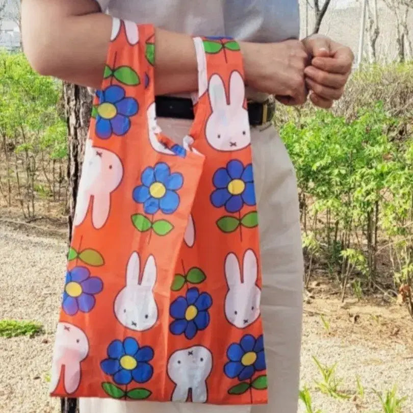 [BUNJANG] Miffy x Bakubag Baby Size Shopping Eco Bag / 바쿠백X미피 장바구니 에코백 미피바쿠백 베이비 사이즈