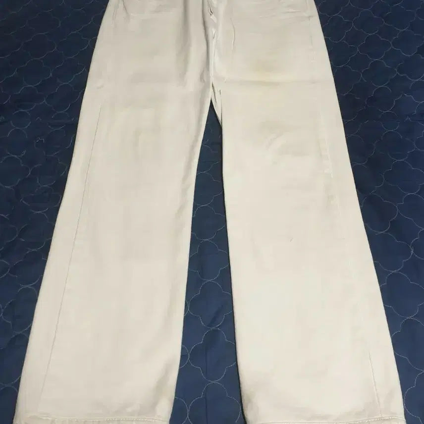 [BUNJANG] Levi's Korea 501 37K Button Fly Denim Pants Cream (Size 34) / (00s) 리바이스 코리아 501 37K 버튼플라이 데님팬츠 크림(34)