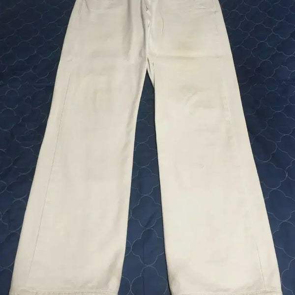 [BUNJANG] Levi's Korea 501 37K Button Fly Denim Pants Cream (Size 34) / (00s) 리바이스 코리아 501 37K 버튼플라이 데님팬츠 크림(34)