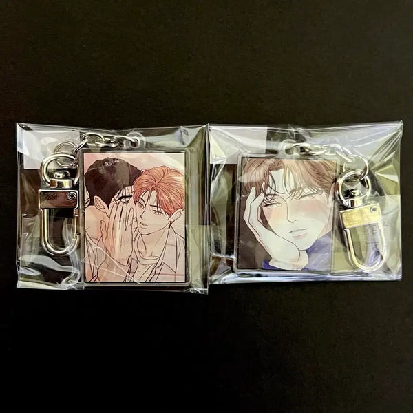[BUNJANG] Jaeimi Shop Limited Run Jaehyuk Yeonoh Collection Acrylic Keyring / 재이미샵 리미티드런 리밑런 제혁 연오 컬렉션 아크릴키링 키홀더 굿즈