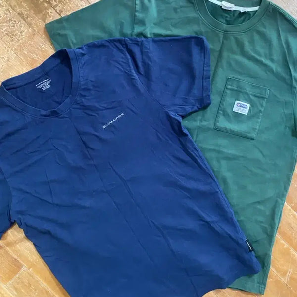 [BUNJANG] Outdoor Products & Banana Republic XL T-Shirt Bundle Set / (일괄판매)아웃도어&바나나리퍼블릭 XL 2장