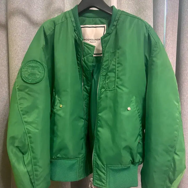 [BUNJANG] WOOYOUNGMI Bomber Jacket / 우영미 WOOYOUNGMI 파리 봄버 자켓