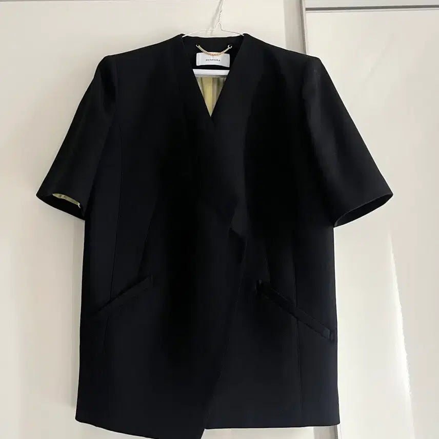 [BUNJANG] AKIRANAKA Half Sleeve Jacket / AKIRANAKA 하프 슬리브 자켓