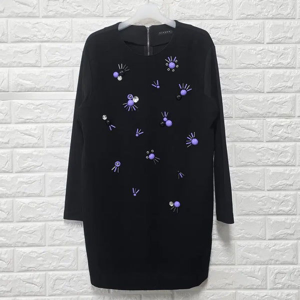 [BUNJANG] Sisley Black Dress C739 / M 시슬리 블랙 원피스 C739