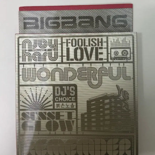 [BUNJANG] Bigbang 2nd Album 'Sunset Glow' CD / 빅뱅 2집 붉은노을 앨범 cd