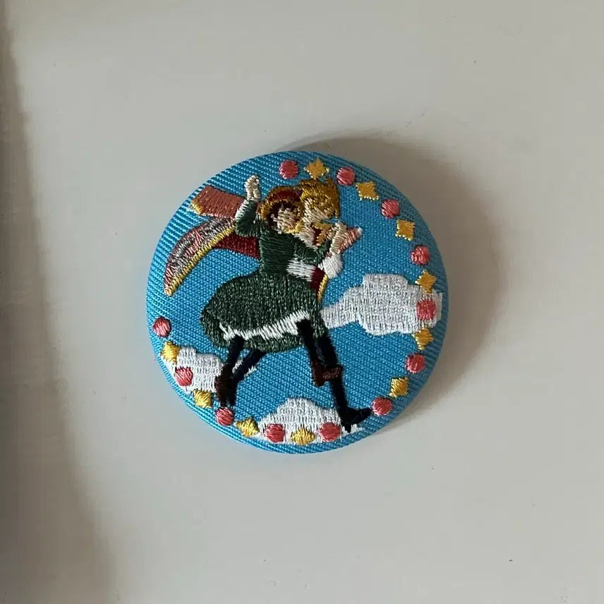 [BUNJANG] Ghibli Howl's Moving Castle Embroidery Badge / 지브리 하울의 움직이는 성 자수 뱃지