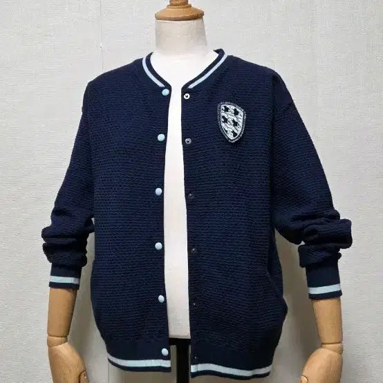 [BUNJANG] Olive des Olive Navy Baseball Jumper / 올리브데올리브 점퍼
