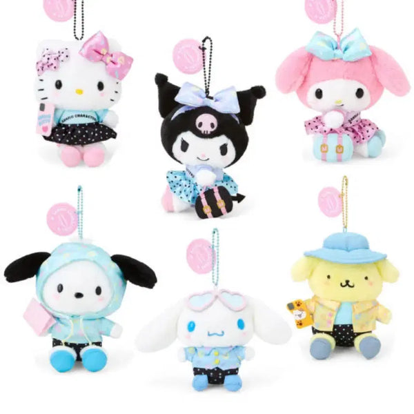 [BUNJANG] Kuromi Fantasy Travel Series Mascot Keyring / 쿠로미 판타지 여행시리즈 마스코트 키링 / 키홀더 / 정품