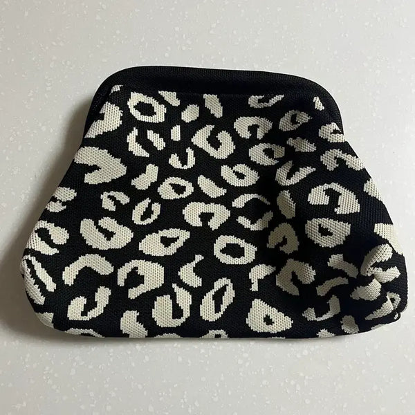 [BUNJANG] Leopard Pattern Pouch/Clutch / (새상품) 레오파드 패턴 탄탄한 파우치/클러치