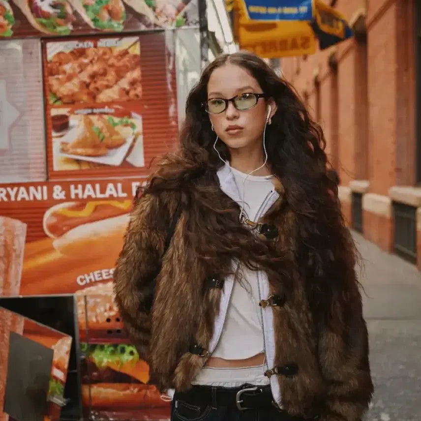 [BUNJANG] Glowny Moor Fur Jacket / 급전네고!! 글로니 moor fur jacket