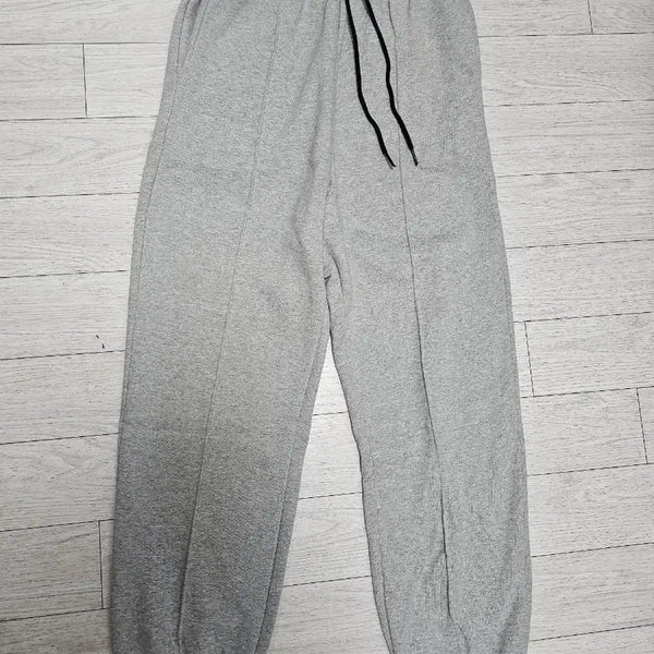[BUNJANG] Melange Gray Jogger Pants / (새제품) 멜란지그레이 조거팬츠