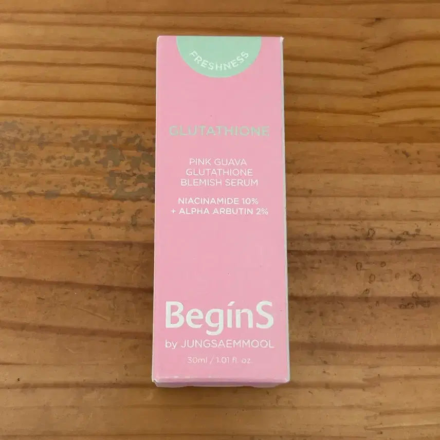 [BUNJANG] jungsaemmool beauty Begins by Jungsaemmool Pink Guava Glutathione Serum / 비긴스 바이 정샘물 핑크 구아바 글루타치온 흔적 세럼