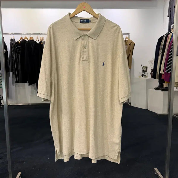 [BUNJANG] Polo Ralph Lauren Big Size 4XL Short Sleeve Polo Shirt / [택포] [4XL] 폴로 랄프로렌 빅사이즈 반팔 카라티
