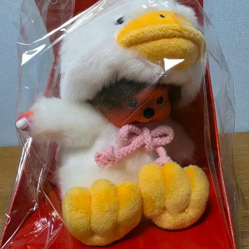 [BUNJANG] Monchhichi Animal Collection Duck Plush / 새상품)몬치치 전시회제품(애니멀 컬렉션 오리)