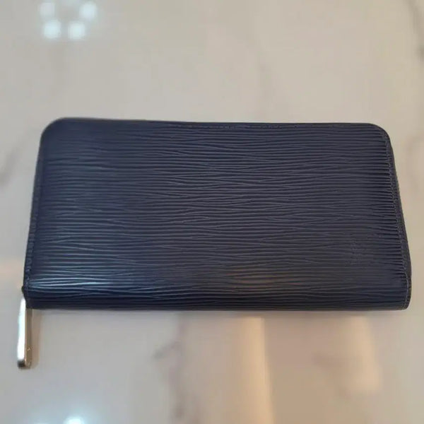 [BUNJANG] Louis Vuitton Epi Leather Navy Long Wallet / 루이비통 에삐 장지갑 네이비